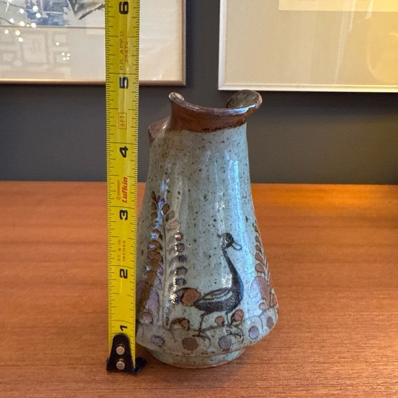 Handmade Bird  Creamer Pitcher  Mexico Folk Art Vintage - Picture 7 of 12